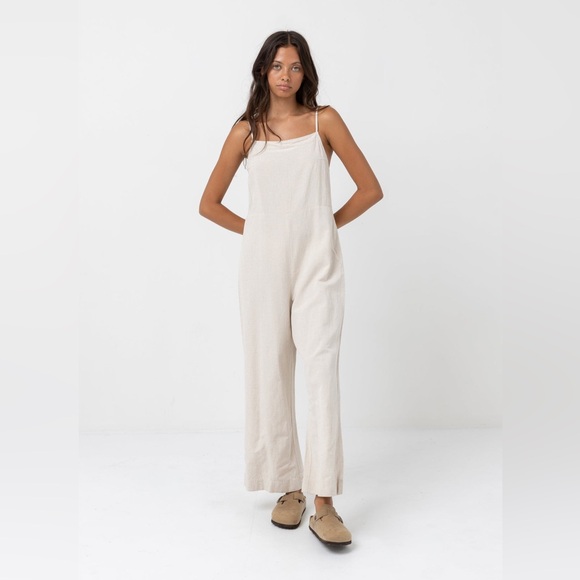 Rhythm Classic Jumpsuit — Oat (NWT) - Picture 6 of 16